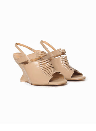 HOVER HEEL - HONEY TAN LEATHER