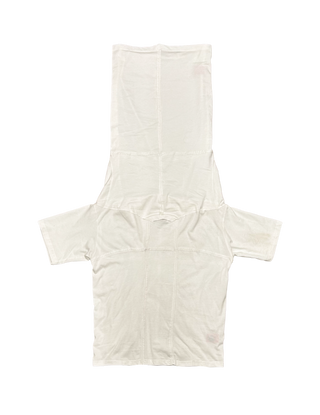 HOODED T - WHITE