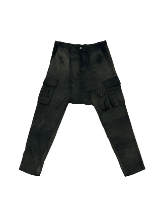 BAGGY PANTS - RUST BLACK