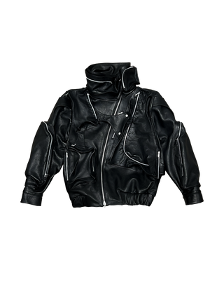1000 POCKETS JACKET - BLACK LAMB