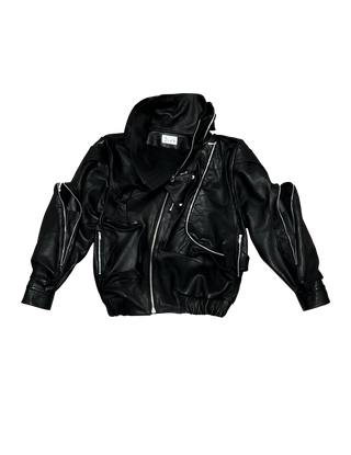 1000 POCKETS JACKET - BLACK LAMB