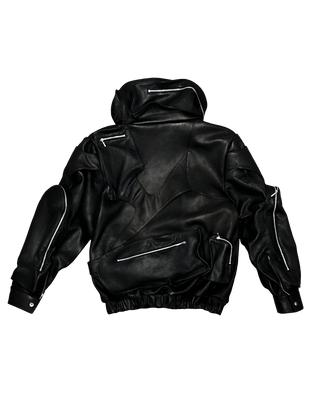 1000 POCKETS JACKET - BLACK LAMB