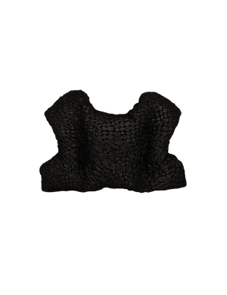 AMMO VEST - BLACK SCRUNCHED LEATHER