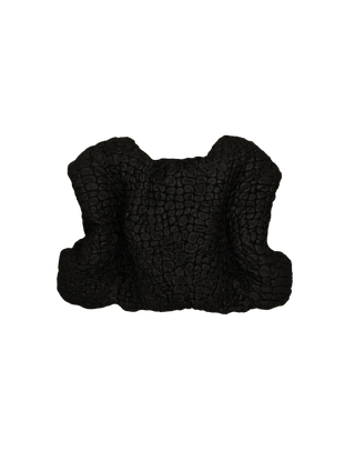 AMMO VEST - BLACK SCRUNCHED LEATHER