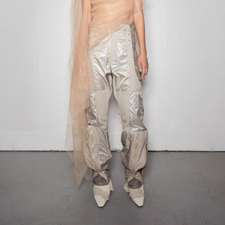 Check Pants - Warm Grey