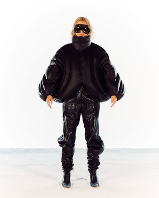 ION SHORT PUFFER - BLACK