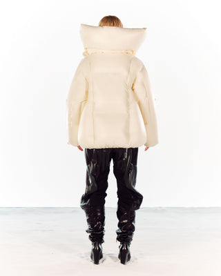 HYDRA LONG PUFFER - CREAM