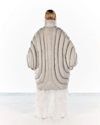 ION LONG PUFFER - BEIGE