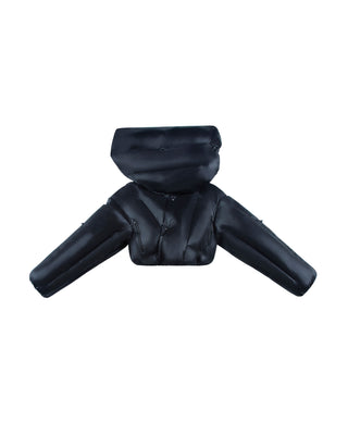 HYDRA SHORT PUFFER - BLACK