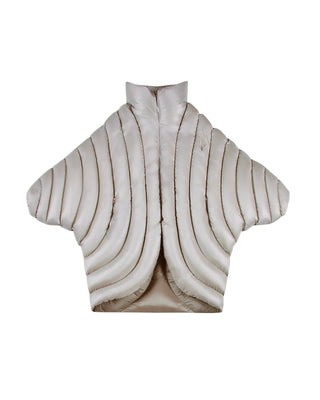 ION LONG PUFFER - BEIGE