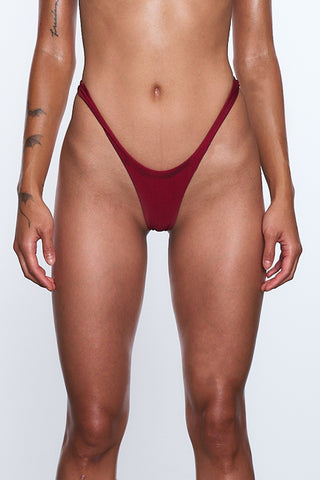 MICRO BIKINI SET BOTTOM - BLOOD