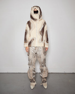 Topo Oversized Jacket - Beige