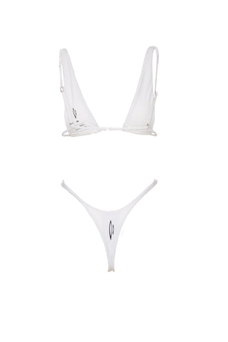 MICRO BIKINI SET BOTTOM - WHITE