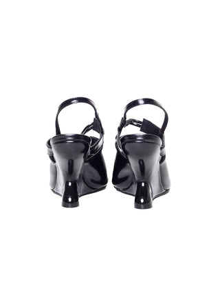 HOVER HEEL - BLACK LEATHER