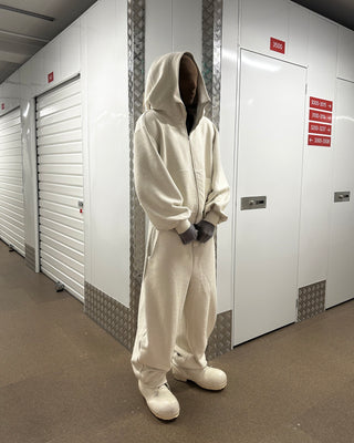 ULTRA-BAGGY CLOUD PANTS - OFFWHITE