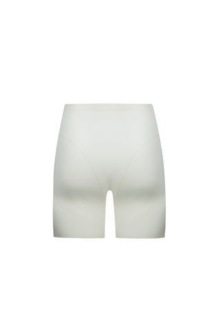 Latex Suction High-Waisted Shorts Metallic Black
