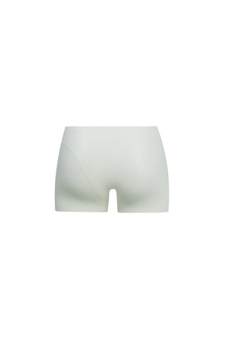 Latex Suction Low-Waisted Shorts Metallic Black