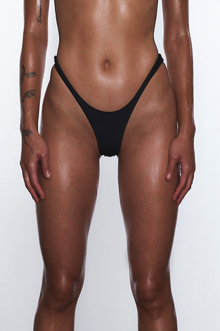 MICRO BIKINI SET BOTTOM - BLACK